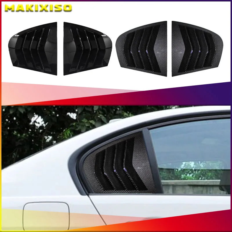 For BMW E90 Rear Window Louvers Series 320I 325I 320D 330I 335I