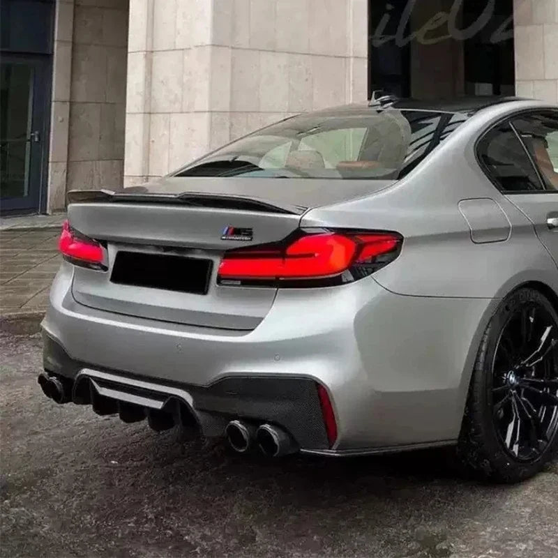 For BMW 5 Series M5 F90 G30 G38 540I 530 2017 Carbon Fiber Back