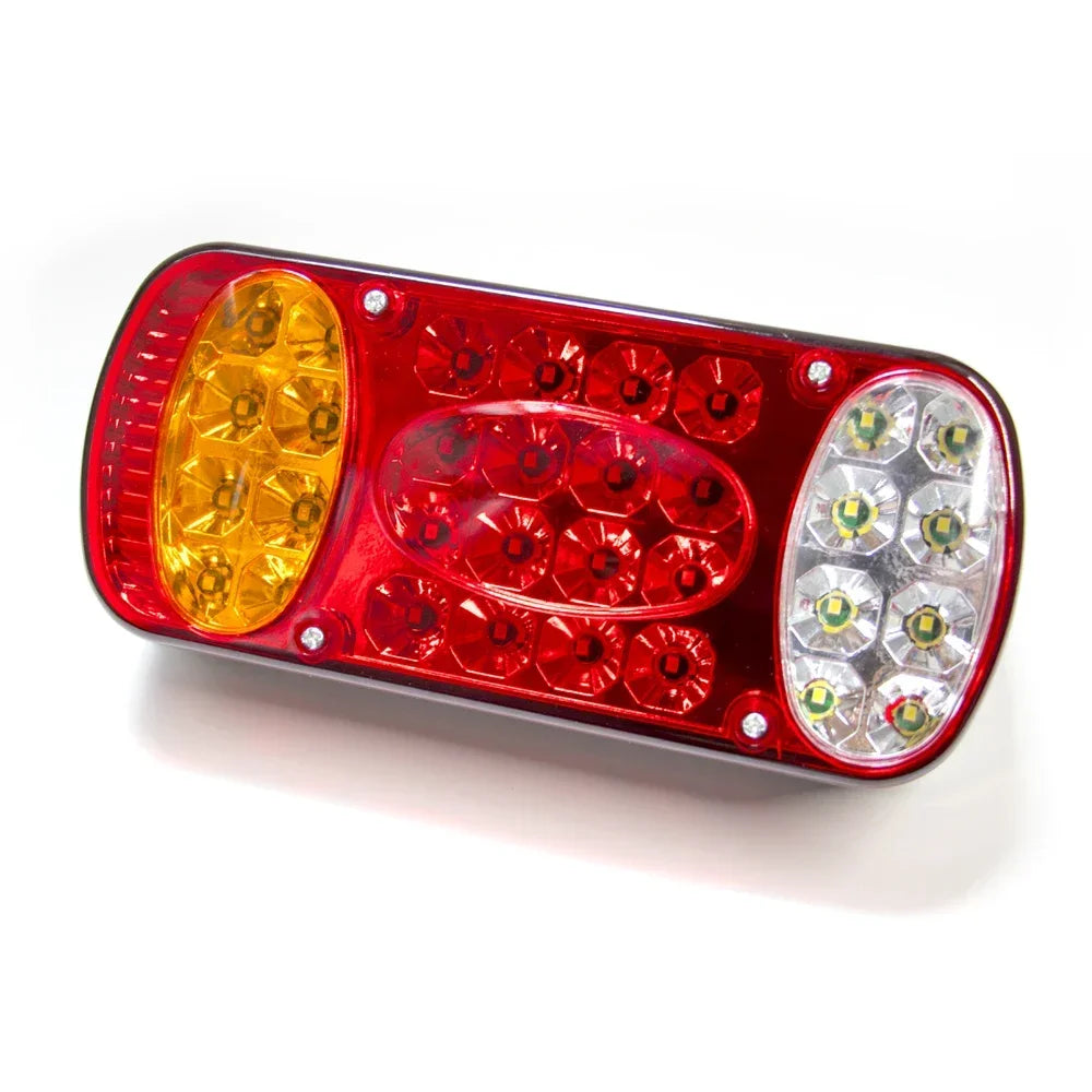 2PCS 12V 24V Truck Tail Taillight Rear Stop Brake
