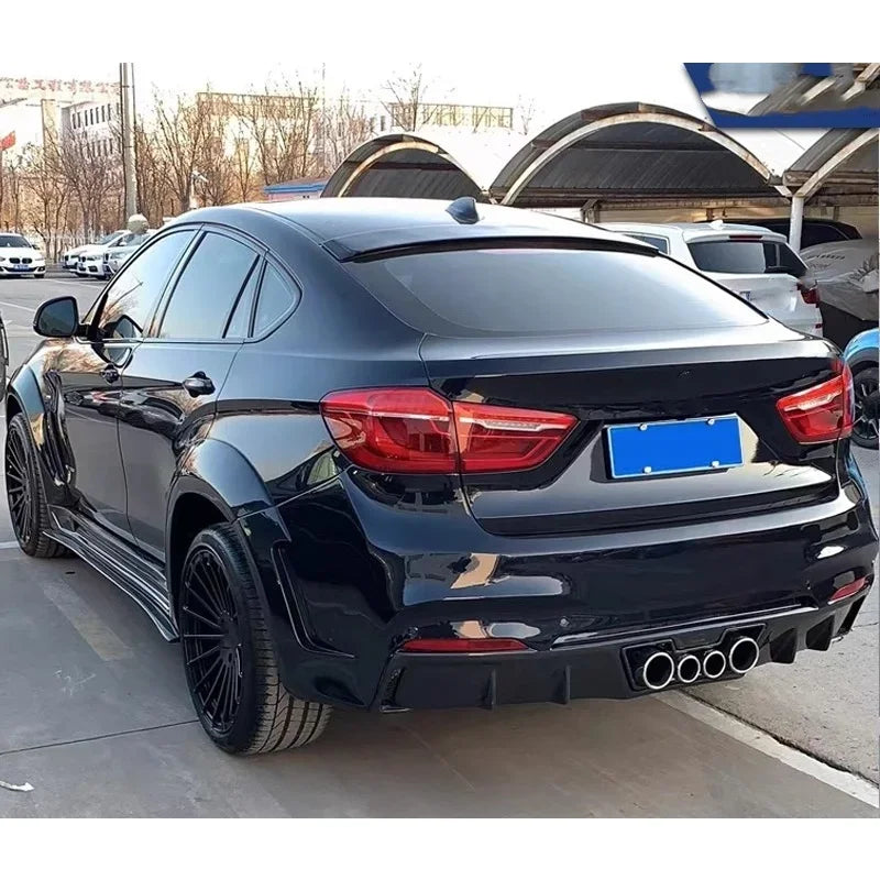 For BMW X6 F16 15-19 Modified Body Kit Front Bumper Rear Tail