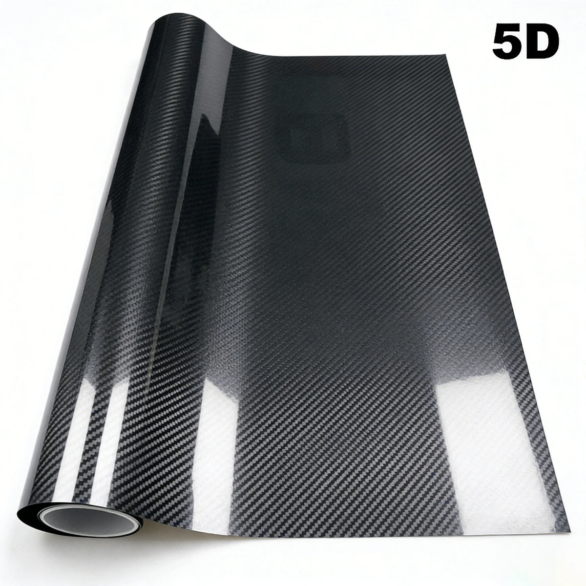Carbon Fiber Body Vinyl Wrap Matte Glossy Black Sticker
