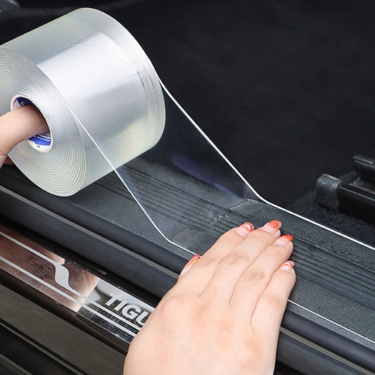Transparent Door Protector Sticker Anti Scratch Tape Trunk Sill