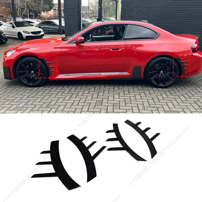 For BMW 2 Series M2 G87 2023-2025 Bumper Side Spoiler Diffuser