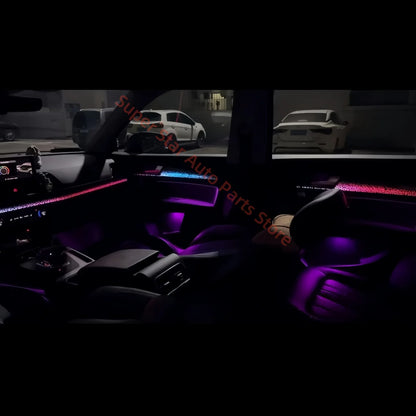 For Audi Q5 Q5L 2018-2025 LED Atmosphere Interior Lighting