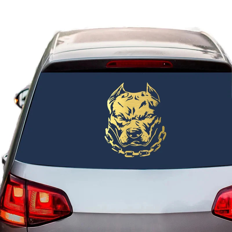 CK21927 Pitbull Dog Sticker Waterproof Vinyl Decal Stickers