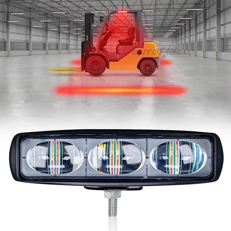 For Forklift Work Light 30W Forklift Trailer Safety Warning Area