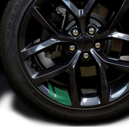 For Size 18" - 21" Decorative Reflective Wheel Rim Vinyl