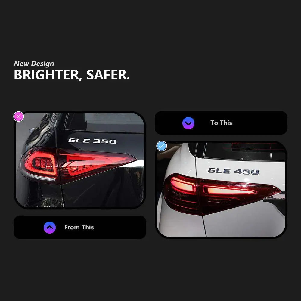 For Mercedes Benz Gle W167 Gle350 gle400 Taillights 2019-2024