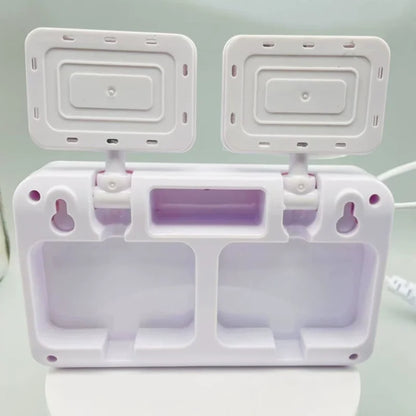 Household 360 Degree Rotation Emergency Fire Foldable Dual Head