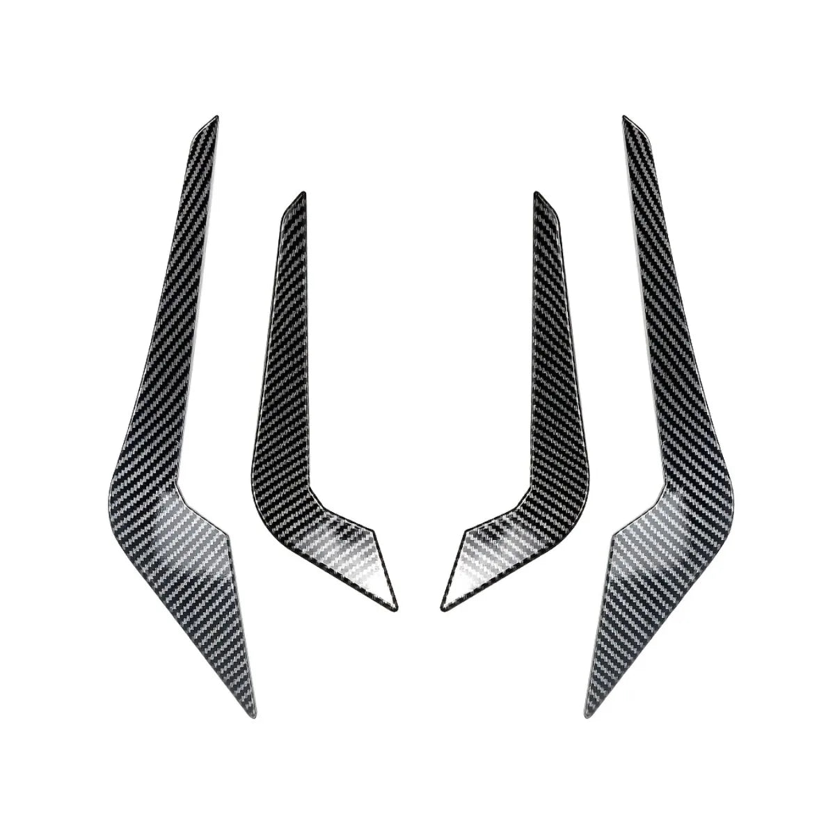 For BMW 2 Series M2 F87 4PCS Front Bumper Side Vent Splitter