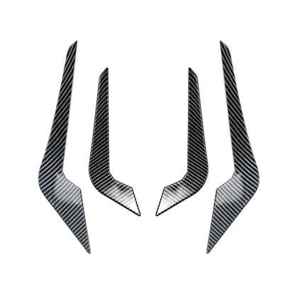For BMW 2 Series M2 F87 4PCS Front Bumper Side Vent Splitter
