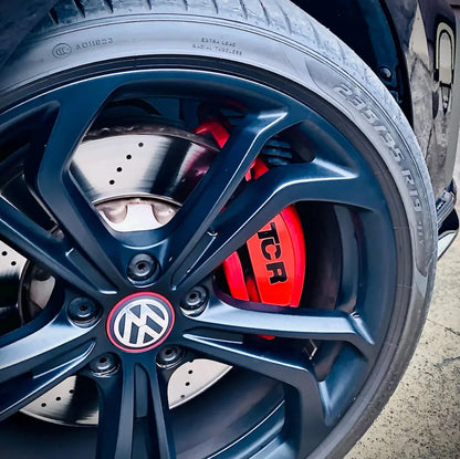 For VW Golf 7 Gti Tcr 6PCS Set Sizes Custom Caliper Sticker