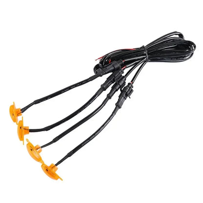 For Ford Toyota Front Grille Driving Drl Harness Amber White