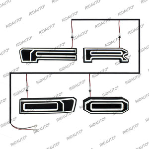 For Ranger 2015-2021 T8 T7 Raptor Pickup Truck Modified Letter