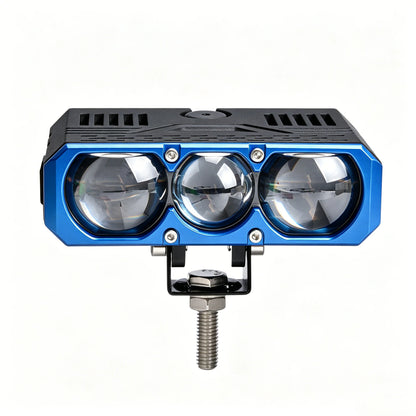 Triple Lens Spotlight 300W Solenoid Beam Switching Headlight