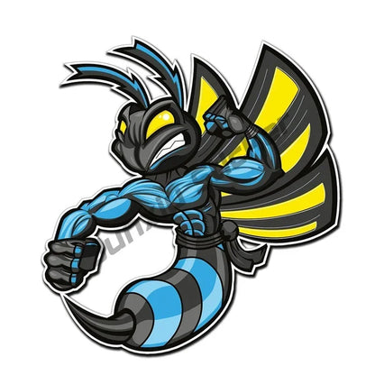 For Bumper Window Laptop Waterproof Lovely Angry Hornets