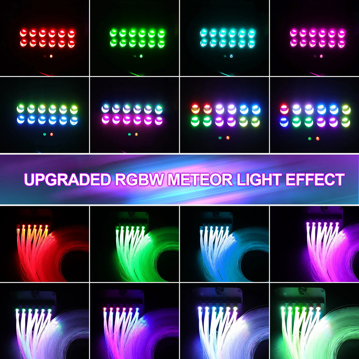 36W Port Starlight Headliner Kit Shooting Stars Roof Rgbw