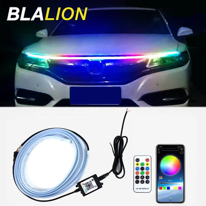 seametal12v Hood Flexible Headlight Strip Multicolor Atmosphere