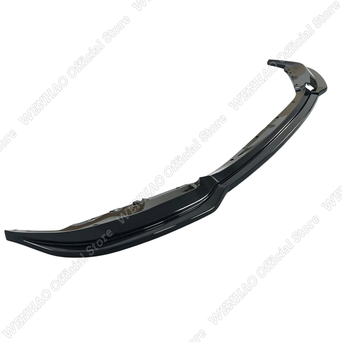 For BMW 2 Series M2 G87 3PCS ABS Gloss Black Front Bumper Lip