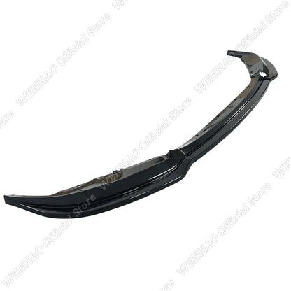 For BMW 2 Series M2 G87 3PCS ABS Gloss Black Front Bumper Lip