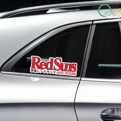 Initial D Chicheng Redsuns Red Sun Racing Team Reflective