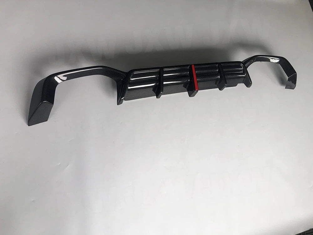For BMW X4M F98 2019-2023 Frp Jxwancf Dry Carbon Fiber Rear Lip