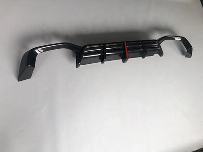 For BMW X4M F98 2019-2023 Frp Jxwancf Dry Carbon Fiber Rear Lip