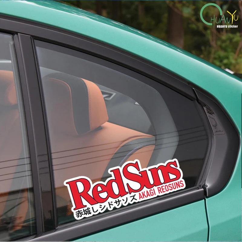 Initial D Chicheng Redsuns Red Sun Racing Team Reflective