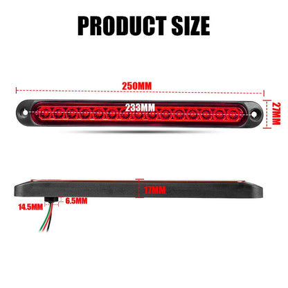 4X 12V 24V Tail Bar Brake Warning Side Marker