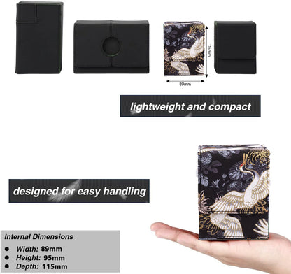 100 Trading Card Deck Box Holder Commander Carrying Organiser