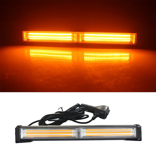 2-section Cob Work Strobe Warning Modes 12V 24V Cigarette