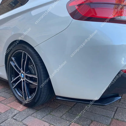 For BMW 2 Series F22 Coupe Rear Bumper Side Splitters 220I 230I