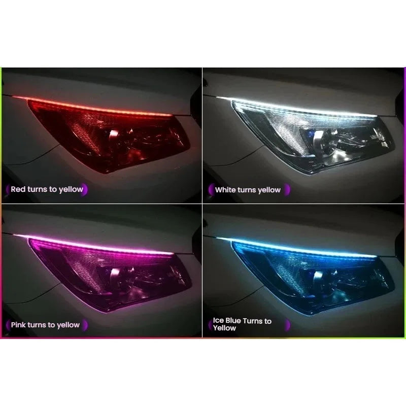For Ford Mustang 2015-2023 Daytime Running Guide Strip Drl