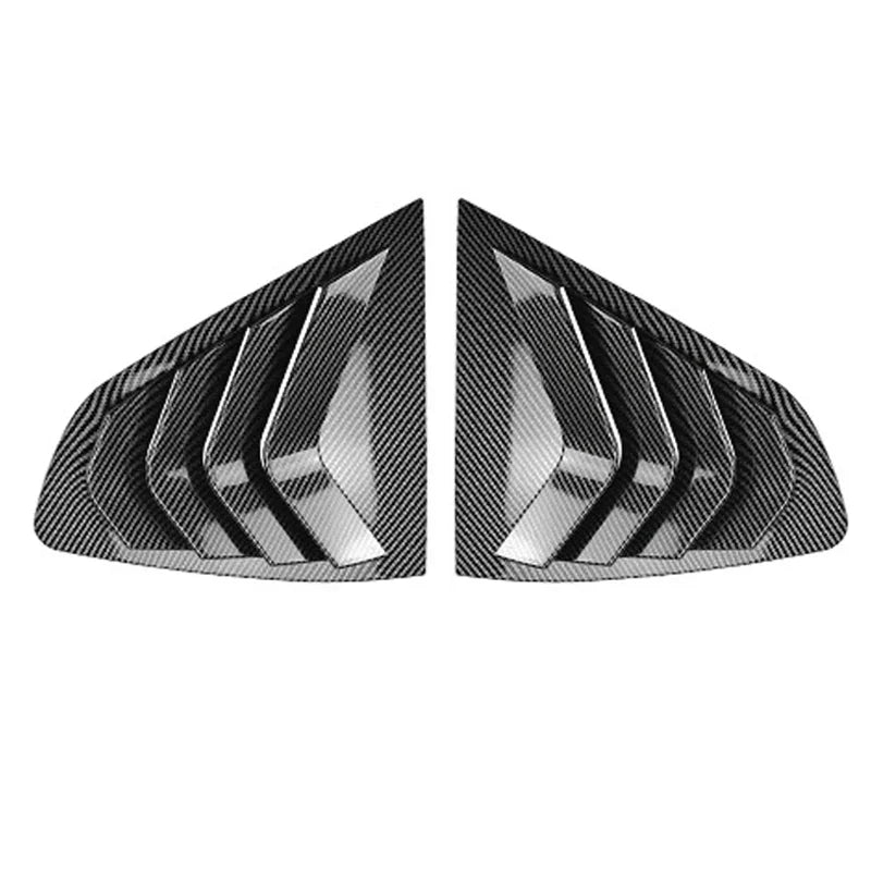 For BMW X4 G02 2018+ Rear Window Shutter Cover Trim Louver Side