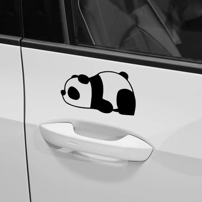 Funny Cute Panda Sticker Body Side Decor Decal Motorcycle