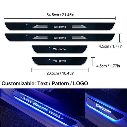 Customizable Door Sill RGB multi-mode Welcome Infrared Sensor