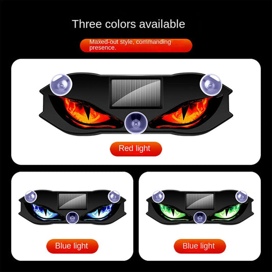 Solar Powered Vibration Activated On Off Devil S Eye