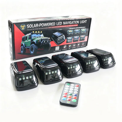 5PCS multi-mode Solar Cab Trucks RGB Marker Vibration Sensor