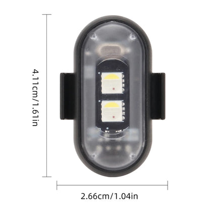 Colors RGB Strobe Motorcycle Flash Position Wireless Aircraft