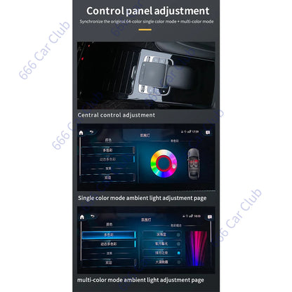 For W177 W118 A Class Cla Colours Co Pilot Star Trim Panel