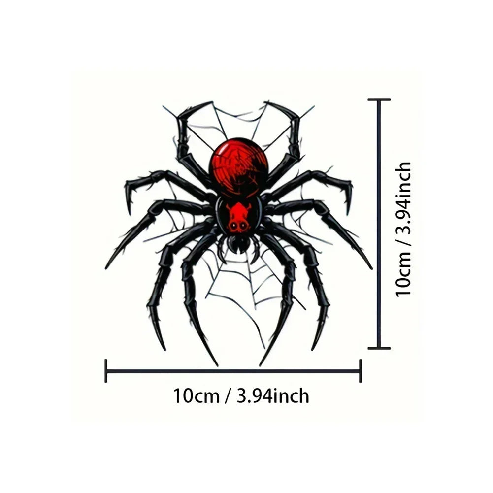 Waterproof Reflective Spider Web Sticker Windshield Decal