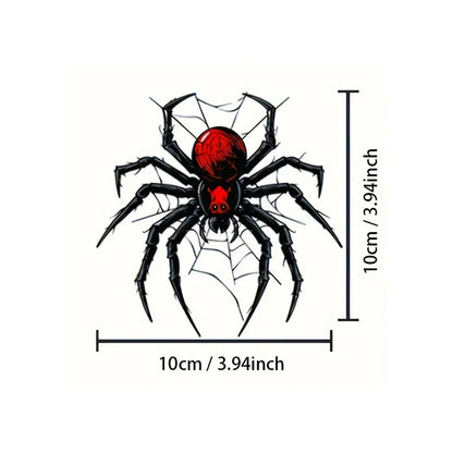 Waterproof Reflective Spider Web Sticker Windshield Decal