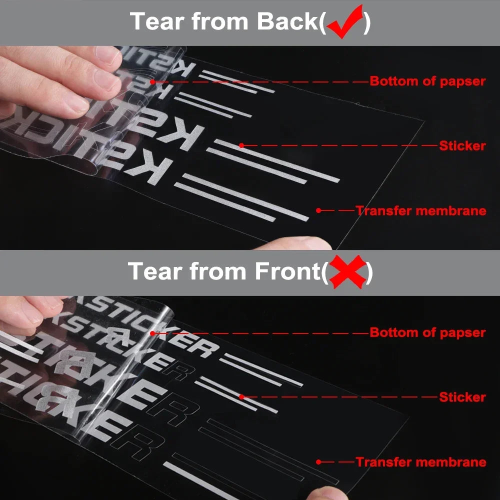 For BMW E46 E90 E91 E60 Side Window Sticker Decor Film Decal E39