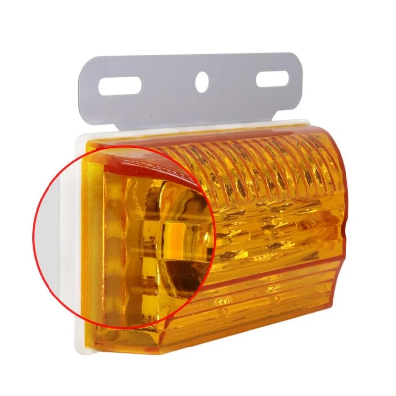 For Trailer Lighting Truck Clearance 24V Marker Van Side Red