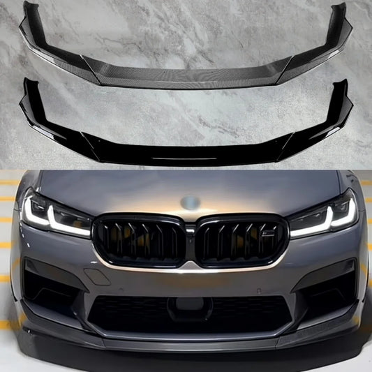 For BMW 5 Series M5 F90 Front Bumper Lip Diffuser Spoiler