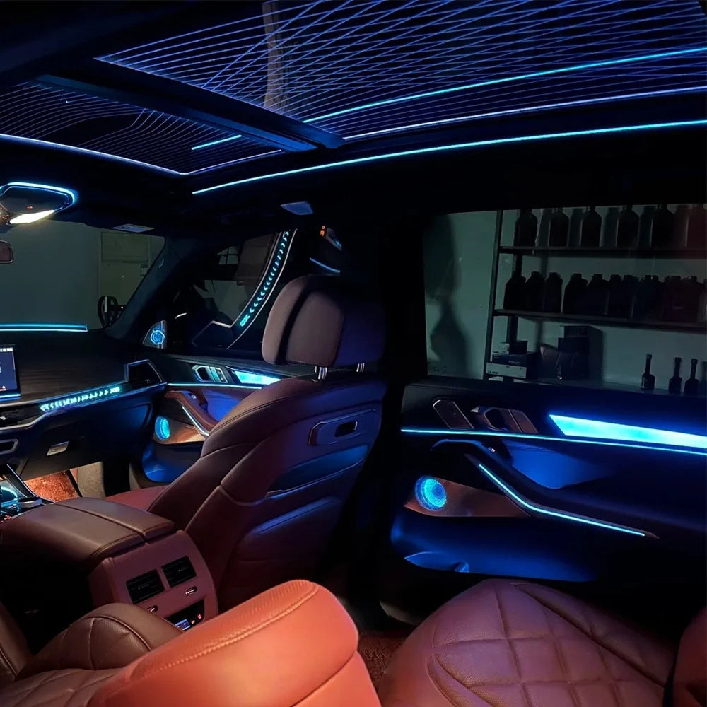 For BMW 2 3 4 5 Colors Sunroof Interior Lighting 6GT Series G20