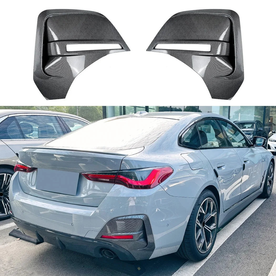 For BMW 4 Series I4 G26 Rear Bumper Lip Diffuser Side Splitter