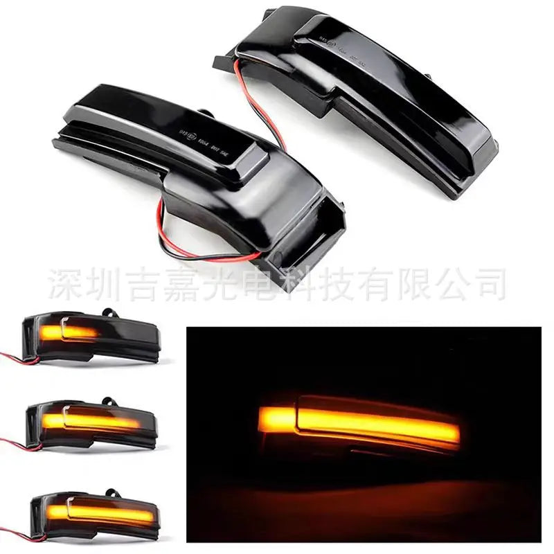 For Ford F150 2015-2020 Yellow Light Reversing Rearview Mirror