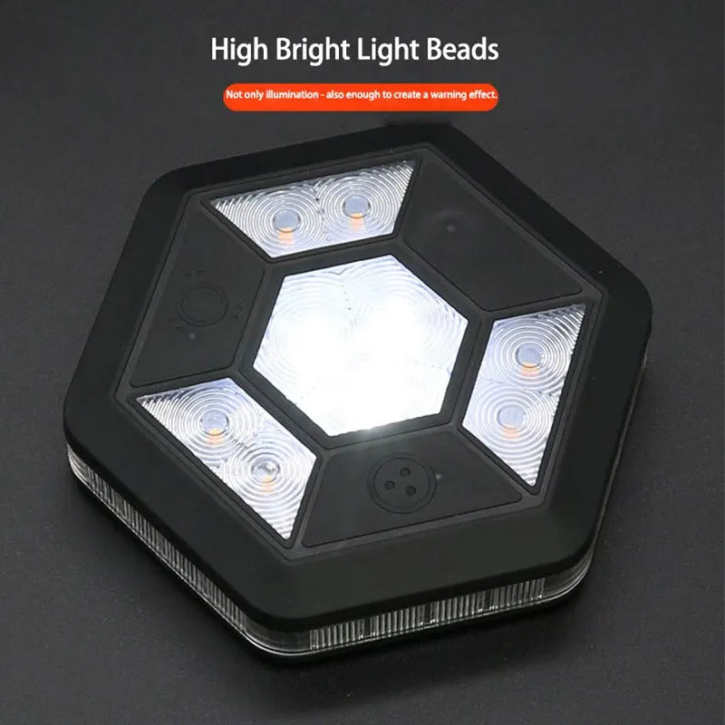 Rechargeable Warning Cob Ceiling Roadblock Flashing Rescue