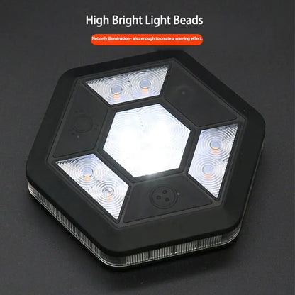 Rechargeable Warning Cob Ceiling Roadblock Flashing Rescue